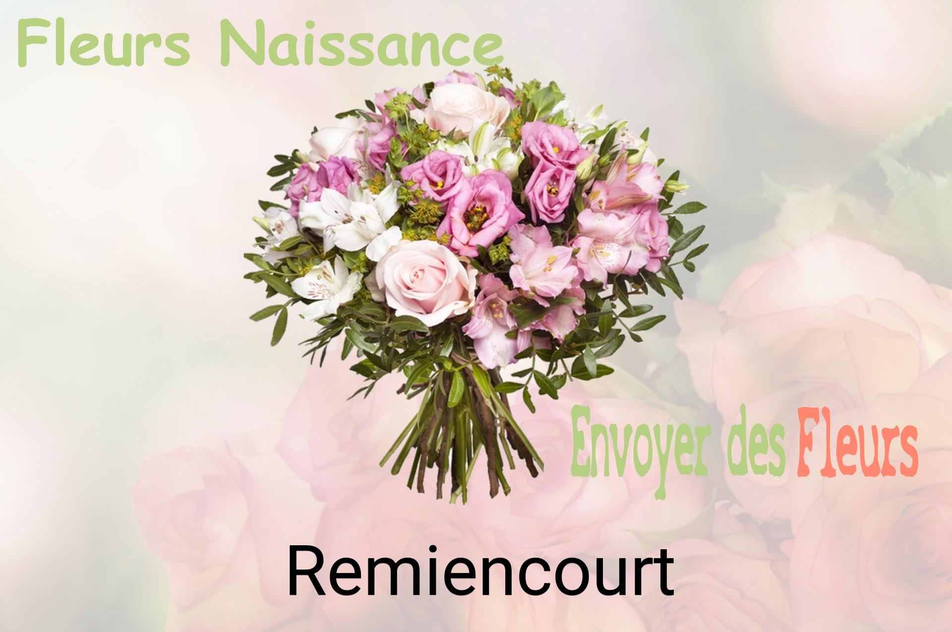 Bouquet de fleurs de naissance livré à Remiencourt